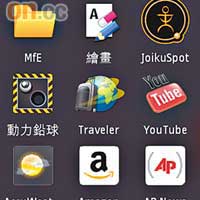 行貨預載不同本地化的Widgets，如JoikuSpot就可將N97變為Wi-Fi Access Point。