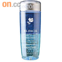 Lancome BI-FACIL眼部及唇部卸妝水	$240