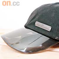黑色Cap帽 $400