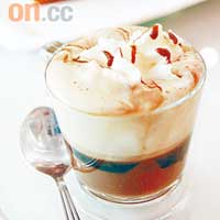 Espresso Nutella Con Panna $18<BR>由Espresso演變出來的，加入朱古力果仁醬及忌廉，非常易入口，還喝得出層次感。