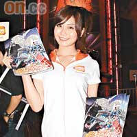 同其他廠商相比，Namco Bandai Promotion Girl嘅裝束較為樸素。