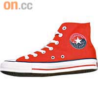 南韓紅色Converse All Star Hi $399