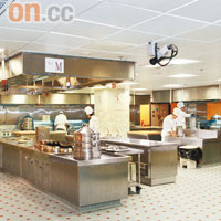 中華廚藝學院設備完善，參賽者可以善用設施安心作賽。