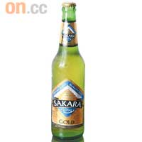 Sakara Gold Premium Lager $30 酒精濃度︰4.6%<BR>這款埃及啤酒，在香港可話非常罕有，雖說是淡啤酒，但入口酒味偏濃，與同國家的素堡是絕配。