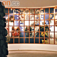 女木島的鬼之館內，有當地歷史介紹、江戶時代桃太郎的繪本集及日本各地有關鬼的傳說。