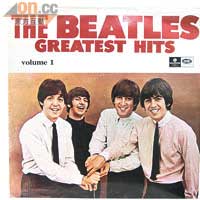 港版Beatles唱片，最受外國Beatles迷歡迎，約$100。