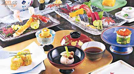 「和」日本料理新推出的鱈場蟹宴，集合傳統與新派菜式於一身。