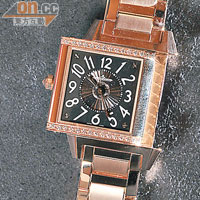 Reverso Squadra Lady Duetto<br>雙面女裝玫瑰金腕錶 $247,000