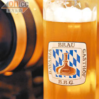 德國自釀啤酒，麥味甚濃，人民幤28（約HK$34）。