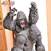 2005年版King Kong<br>兩隻Figure均由美國的朋友贈送，珍貴在前方一隻是未曾上色的半製成品，而後方則是經改動後推出巿面的模樣。