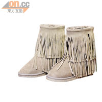 Vero Cuoio啡色毛毛Ankle Boots $1,990