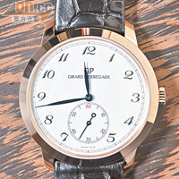 Girard-Perregaux 1966小秒針玫瑰金腕錶 $182,000