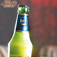 土耳其啤<br>因為餐廳有售賣中東菜式，所以提供「EFES Pilsener」土耳其啤酒給客人。售價：$58/支