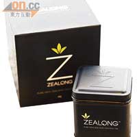 Zealong（又稱璽龍茶）高山烏龍茶，有60克及150克裝，定價為NT$1,580（約HK$417）及NT$3,580（約HK$945）。