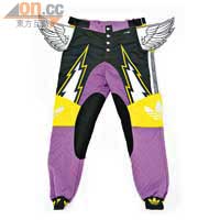 紫×黃×白色 Wings Moto Pants $4,800