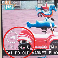 在Play Mode睇相時，透過GPS瀏覽功能可顯示現時位置與相片拍照地點的距離。