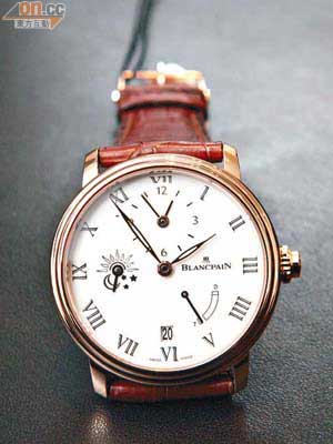 Villeret 1/2時區8天動力玫瑰金腕錶 $355,000