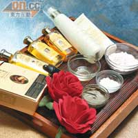 療程使用ALQVIMIA出品的香薰油，為全球多間知名Spa及五星級酒店選用，百分百天然材料製成，能紓緩身心。