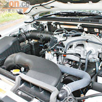 3.0 V6引擎注入ECI-MULTI技術，有助增強馬力輸出。