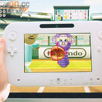 玩家可將電視主畫面放落Wii U Controller。