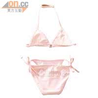 Chole閃石粉橙色Bikini $1,000~$1,100\件（b）