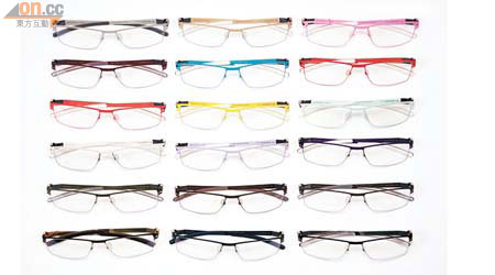 限量紀念版Karsten眼鏡，以18種色彩登場。