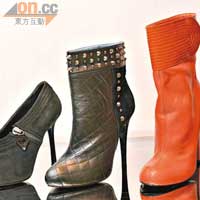 Boots（左起）$4,100 $5,350 $4,750