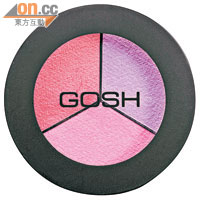 GOSH Trio Eye Shadow（#Pink Sunset）$98（a）