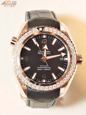 Seamaster Planet Ocean鑽石腕錶　$117,900