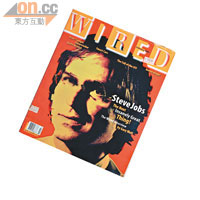 Wired雜誌96年時以Steve Jobs作封面，但當年他人氣低迷，Why謂不難買到。