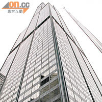Willis Tower是全美最高大廈，舊名是為人熟悉的Sears Tower。