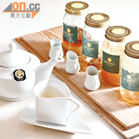 法國Mariage Frères花茶 $36（HK Honey另加$4）（b）<br>法國頂級名牌花茶，即點即泡，還可加入HK Honey，增加甘甜清香味道。