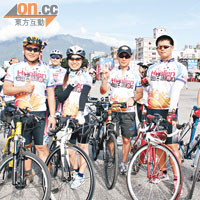 這隊名為偷竊騎兵團，已報名參加「轉動台灣向前行One Bike One」活動。
