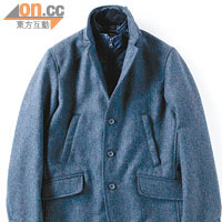 深藍色Kirkton Tweed Jacket $6,400 