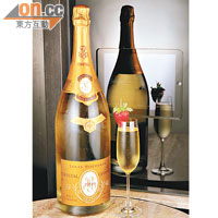 Louis Roederer Cristal 1999 $28,888<BR>氣泡細膩，是香檳區內的代表作。入口順滑有餘韻，難怪成為香檳中的極品。