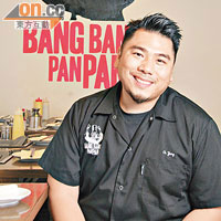 Christian為食店Bang Bang Pan Pan老闆，店子主打大阪燒，客人可玩DIY。曾學習法國菜和日本菜，近日開始學煮中菜，諗頭多多，玩轉中西日。