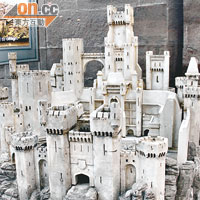 這座Miraz城堡模型是拍攝Narnia電影第二集卡斯柏王子時所製。