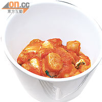 餐廳供應意大利及北非料理，以馬鈴薯、麵粉、雞蛋製成的Gnocchi，便是傳統意大利食品，售￥65（約HK$78）。