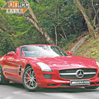 Mercedes-Benz SLS AMG Roadster耐寒猛獸