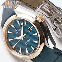 Seamaster Aqua Terra Olympic Collection London 2012 Co-Axial手錶。金鋼款式$54,800