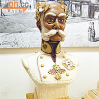 蛋糕版奧匈帝國皇帝Franz Joseph I。