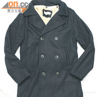 黑色Pea Coat $1,198