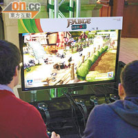 《Fable: Heroes》係現場其中一款受歡迎嘅Arcade遊戲。