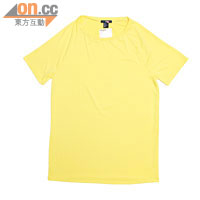 H&M黃色短袖Tee $149（a）