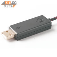 USB接頭採用鍍金設計，保持良好音頻傳輸率。 