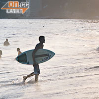 Ipanema是不少滑浪愛好者的天堂。