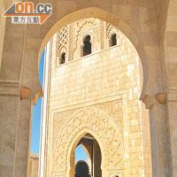 5億美元打造的清真寺，彰顯了摩洛哥工藝造詣。