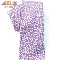 紫×白色碎花呔 $990