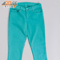 GUESS綠色牛仔褲 $890 （b）
