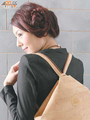 淺啡色Backpack（MS18）$1,150
